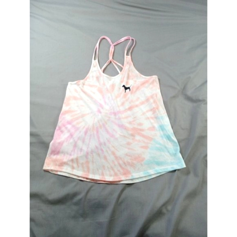 PINK VICTORIA SECRET Women Top Preowned   SMALL PETITE XP XS Shirt Tank Top
